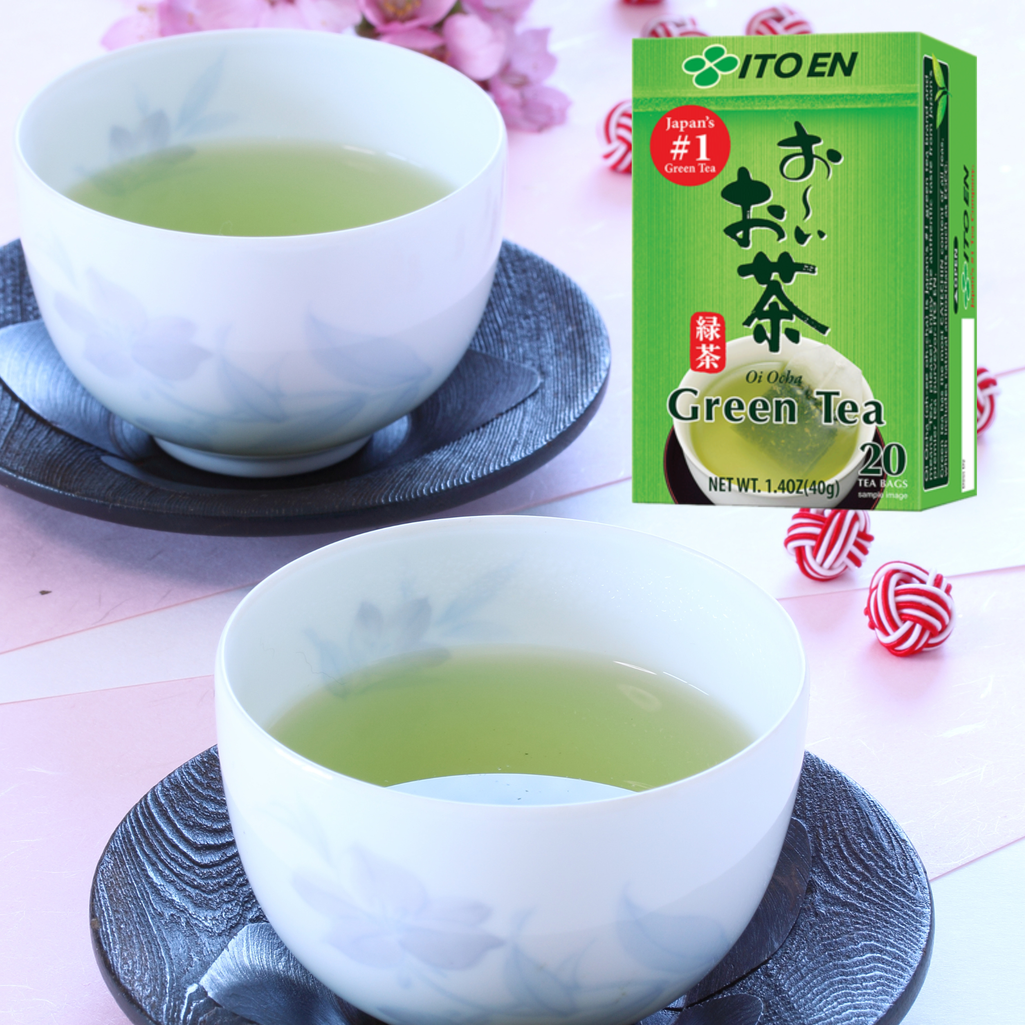 ITOEN Ocha Green Tea Teebeutel im Sachet 40 g ชาเขียวญี่ปุ่น แบบซอง Matcha