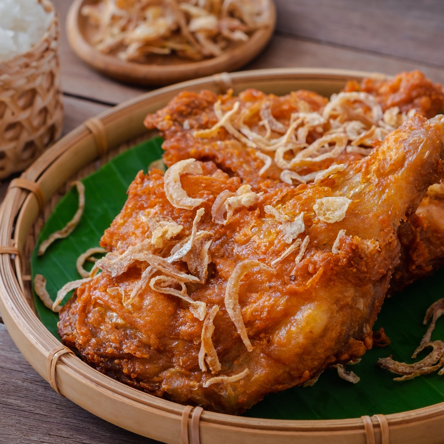 Marinierte Mehlmischung für Hatyai-gebratenes Huhn 100 Gram นัสริน แป้งหมัก ไก่ทอด หาดใหญ่