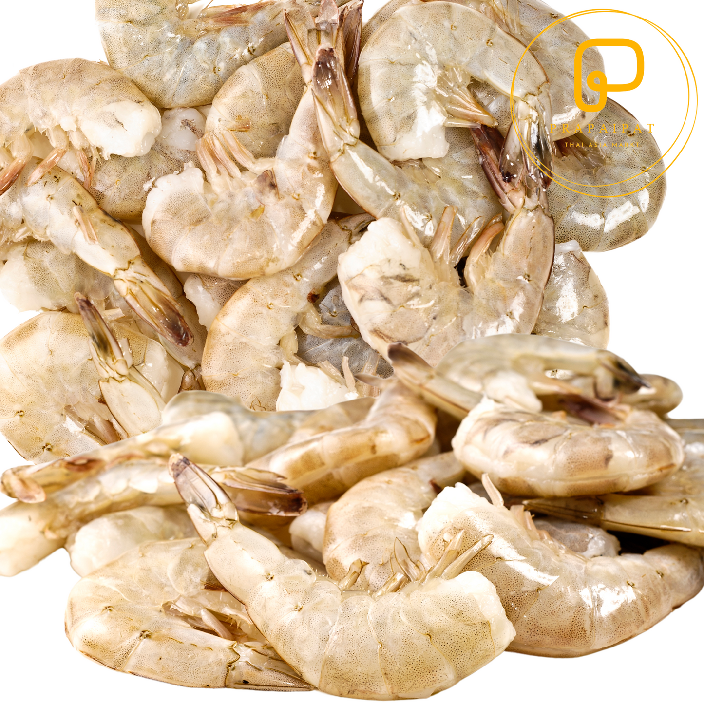 White Tiger Garnelen Frozen 750 Gram กุ้งขาวลายเสือแช่แข็ง ติดเปลือก