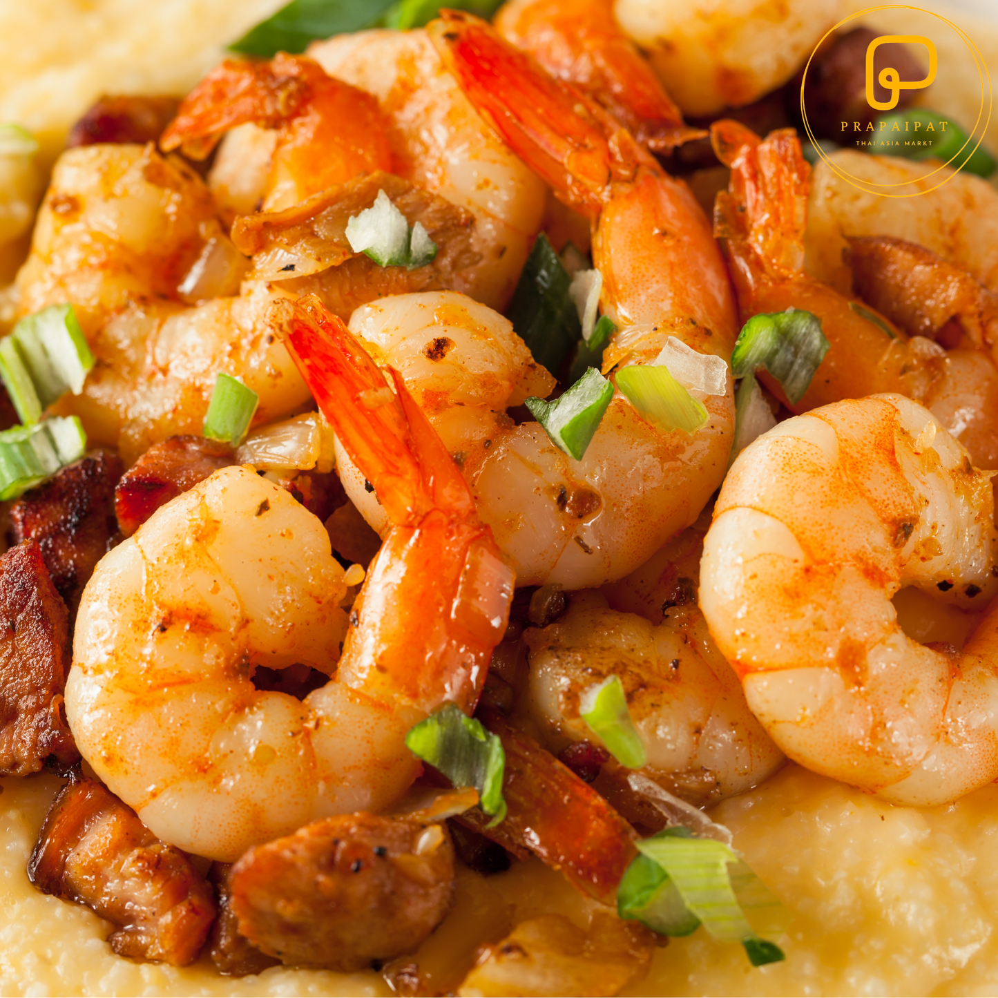 White Tiger Garnelen Frozen 750 Gram กุ้งขาวลายเสือแช่แข็ง ติดเปลือก