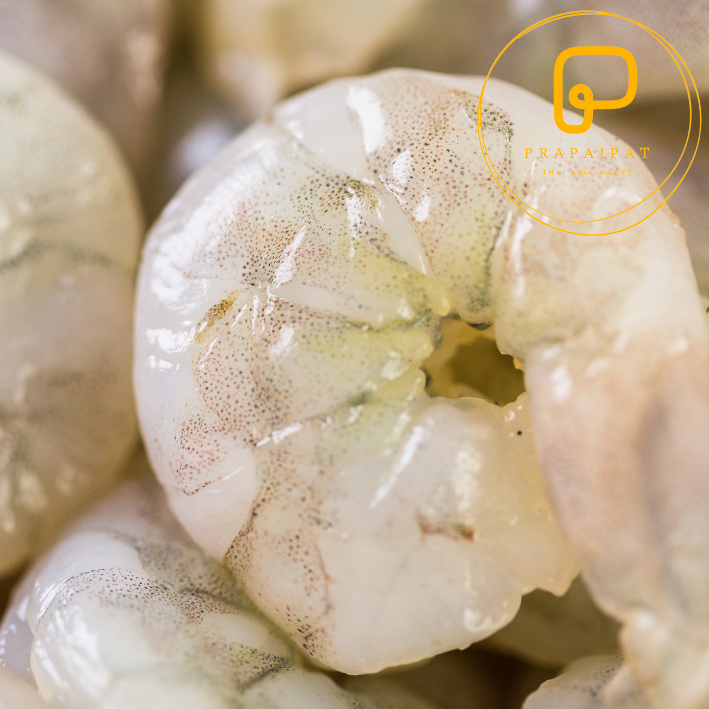 White Tiger Garnelen geschält 750 Gram กุ้งขาวลายเสือ แช่แข็ง แกะเปลือก