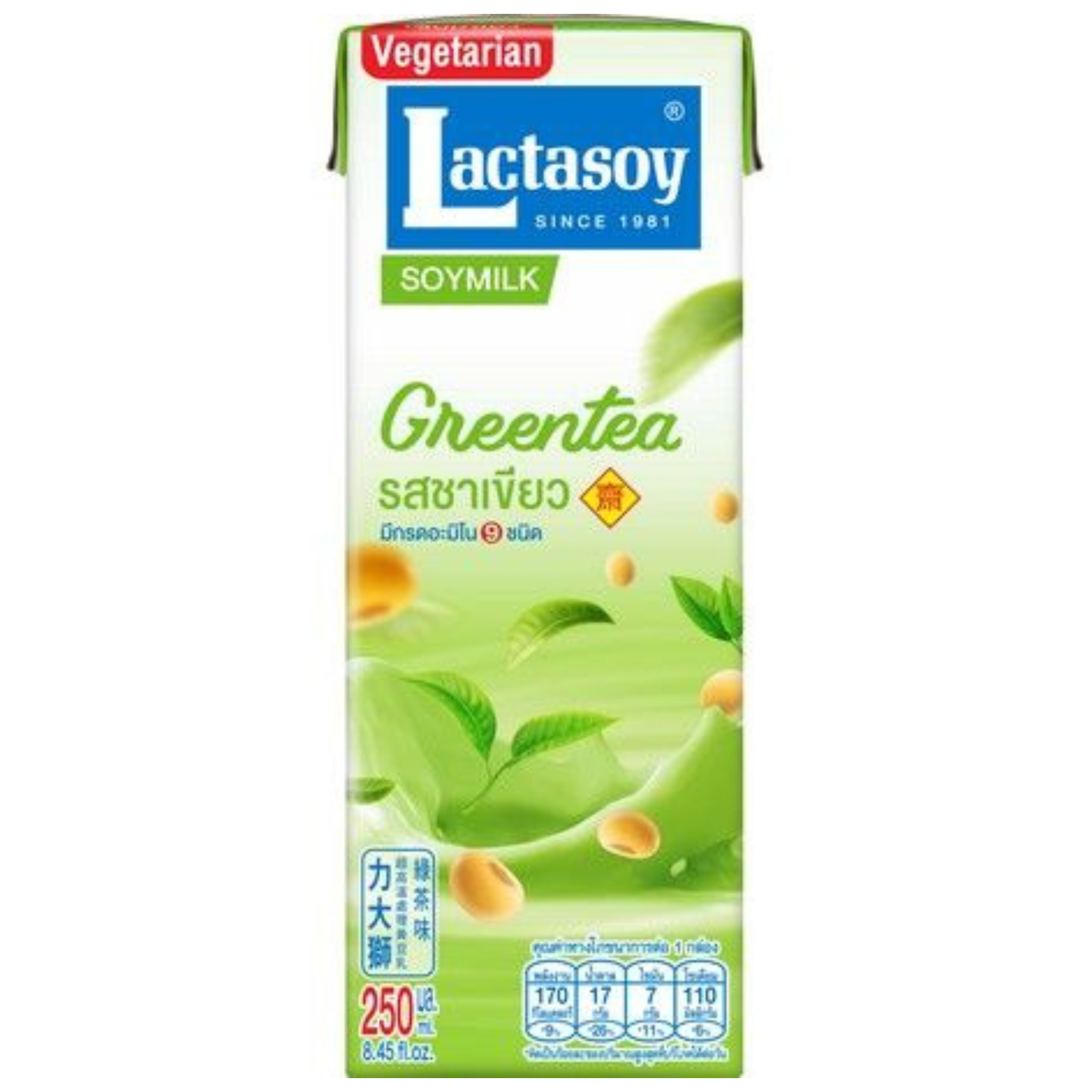 LACTASOY Soy Milk Green Tea 250 ml