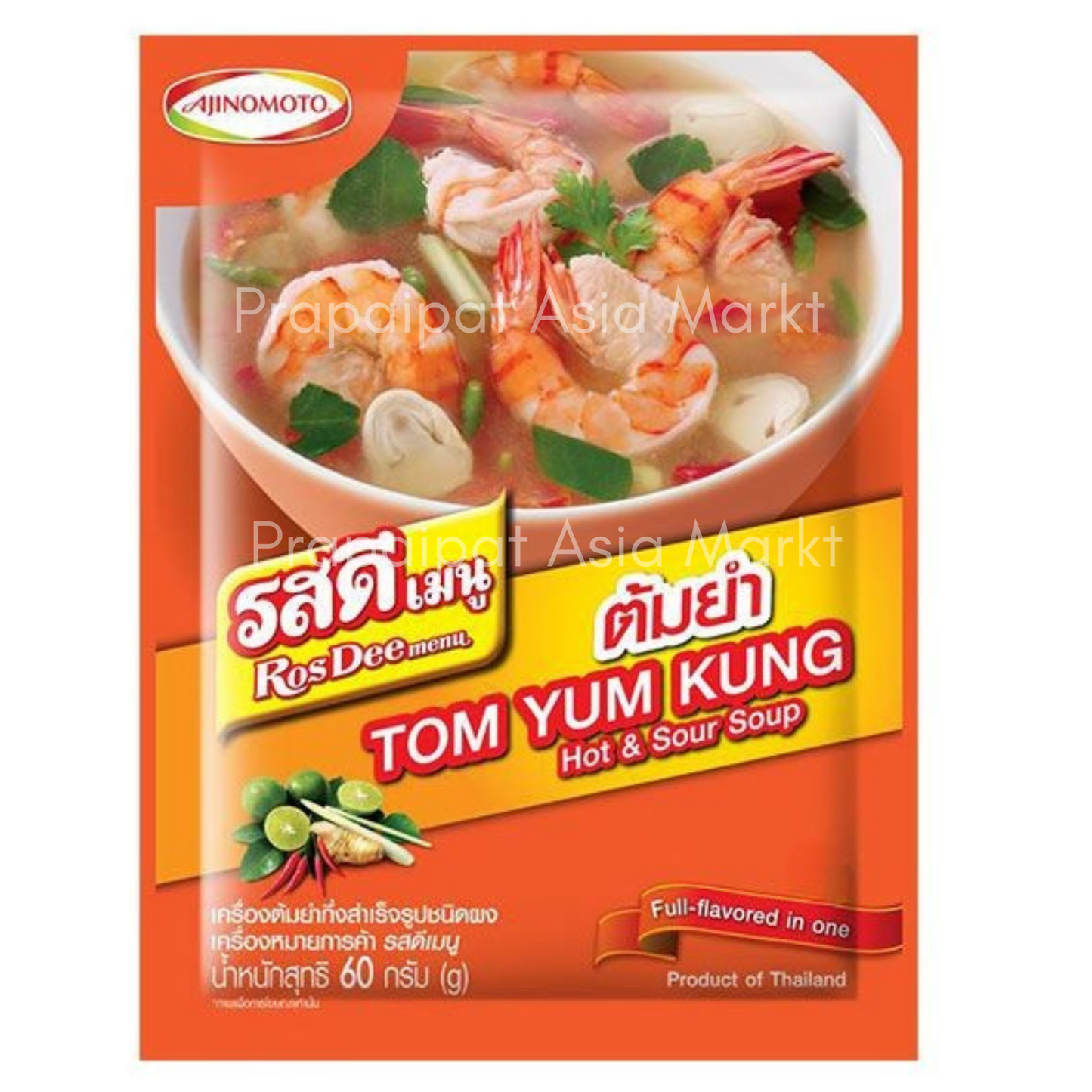 Tom Yum Kung - Ajinomoto Rosdee - 60 g