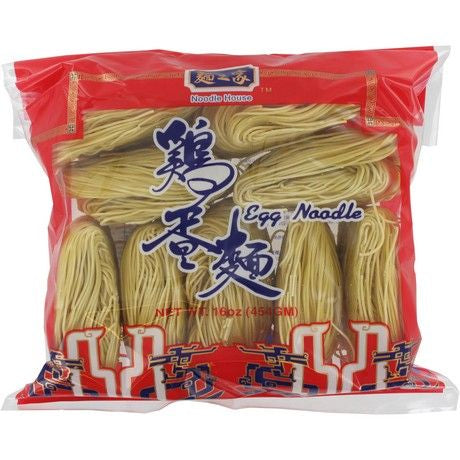 NOODLE HOUSE Eiernudeln egg noodle บะหมี่ ไข่ แห้ง 454 Gram