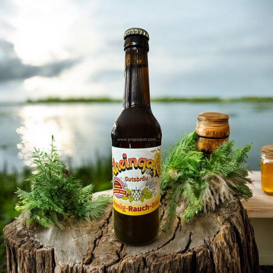 Rheingauer Gutsbräu  - Honig-Rauch-Bier á 0,33l (inkl. Pfand)