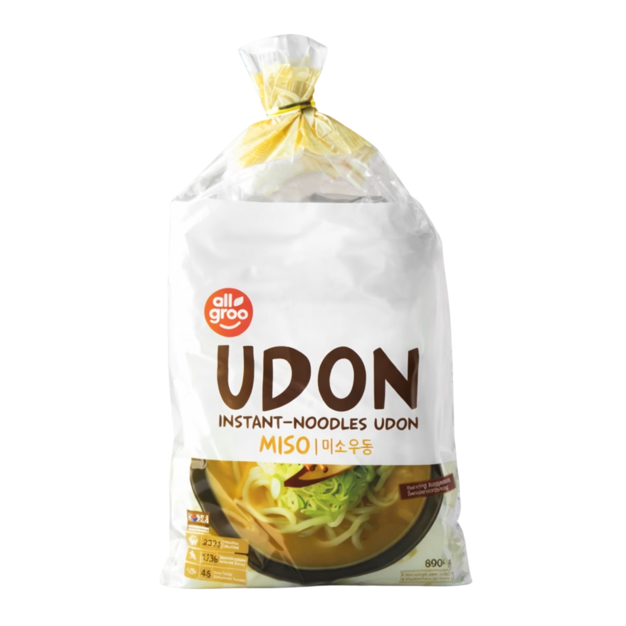 ALLGROO Udon Nudeln, Miso (3 Portionen-230g) 690 g