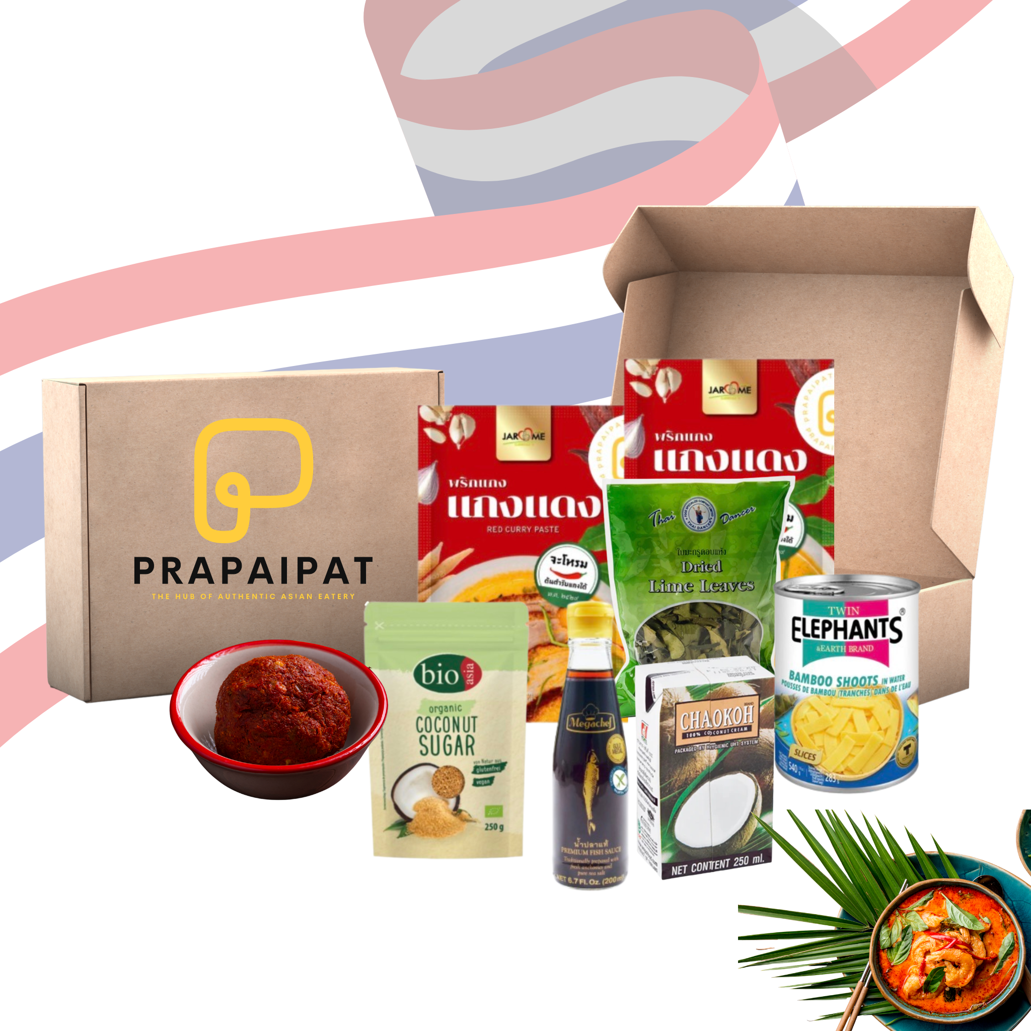 Thai Rotes Curry Starter-Set (Jarome 2x)