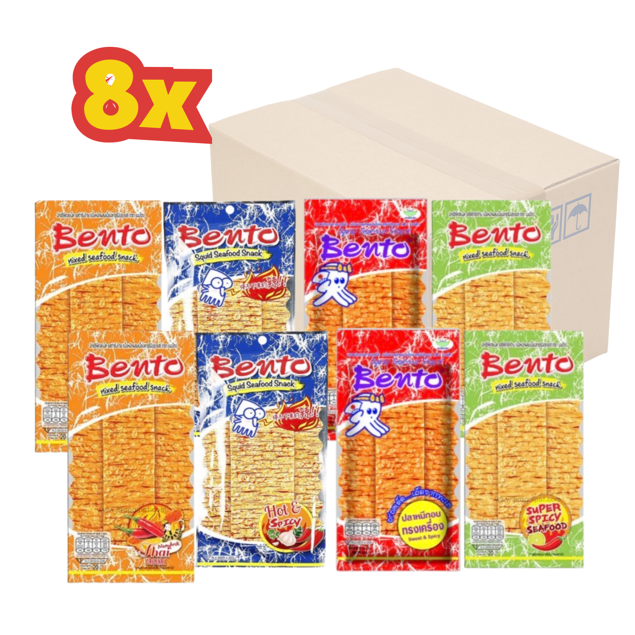 Bento Mix – je Sorte 2 Stück