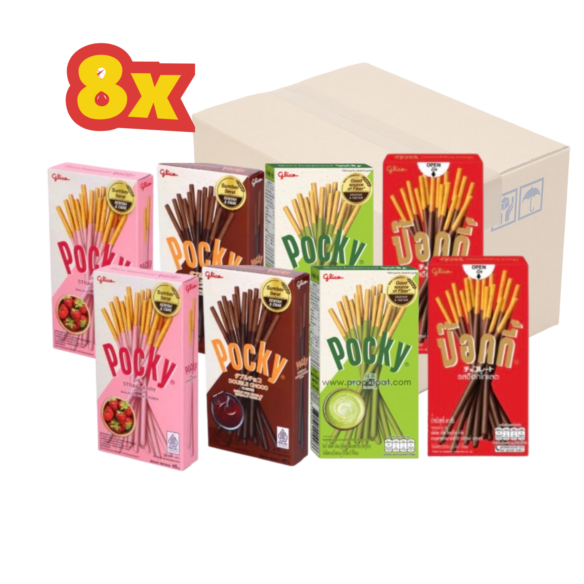 Pocky Lover Set (je Sorte 2x)