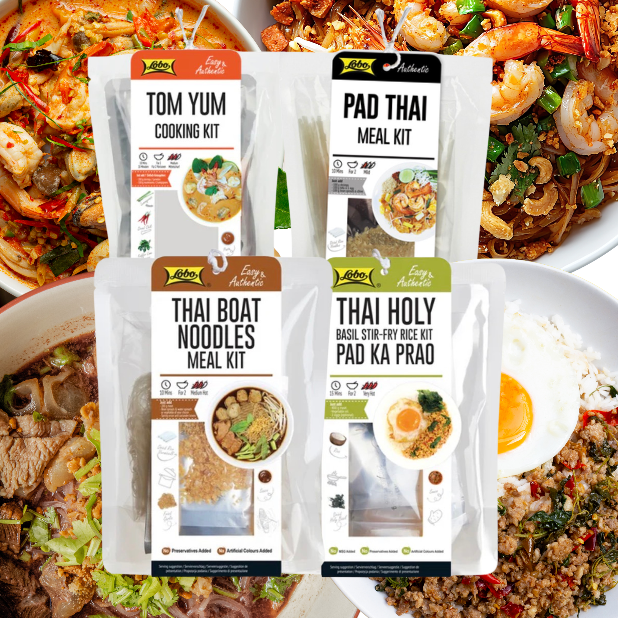 4er Thai Street-Food Value-Set