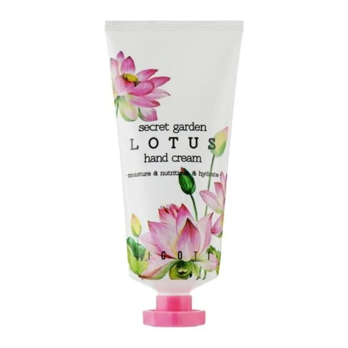 Jigott – Secret Garden Lotus Hand Cream, 100ml