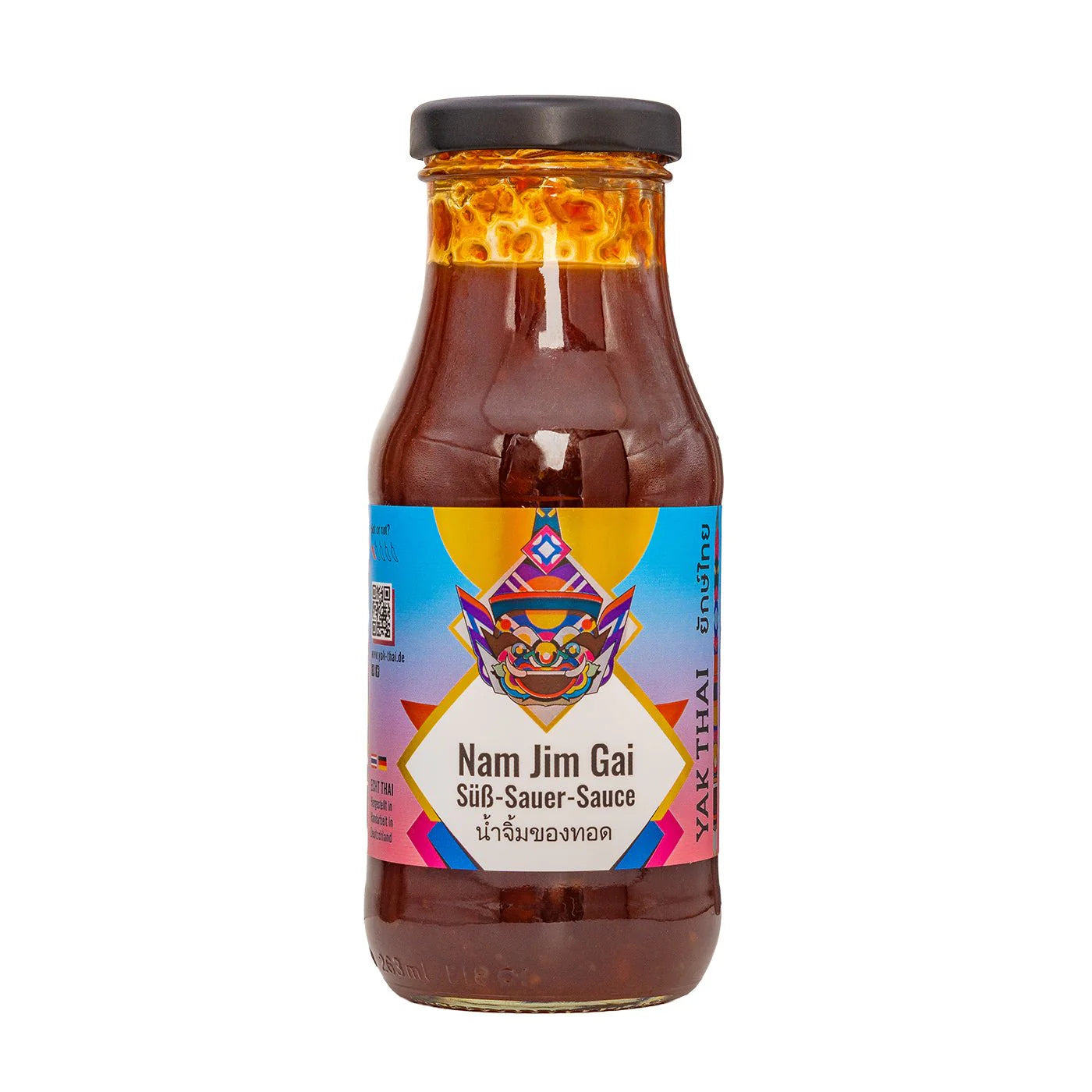 YAK THAI SWEET THAI CHILI SAUCE āļāđāļģāļāļīāđāļĄāđāļāđ āļāđāļģāļāļīāđāļĄāļāļāļāļāļāļ 250 ml