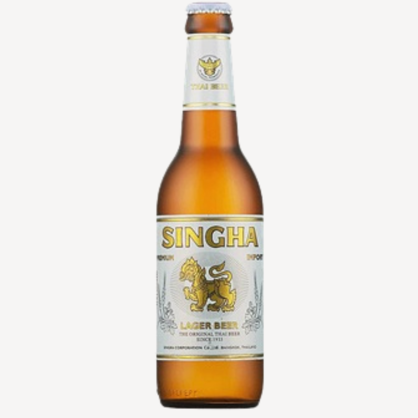 SINGHA Beer 5%, Premium Lager 330ML