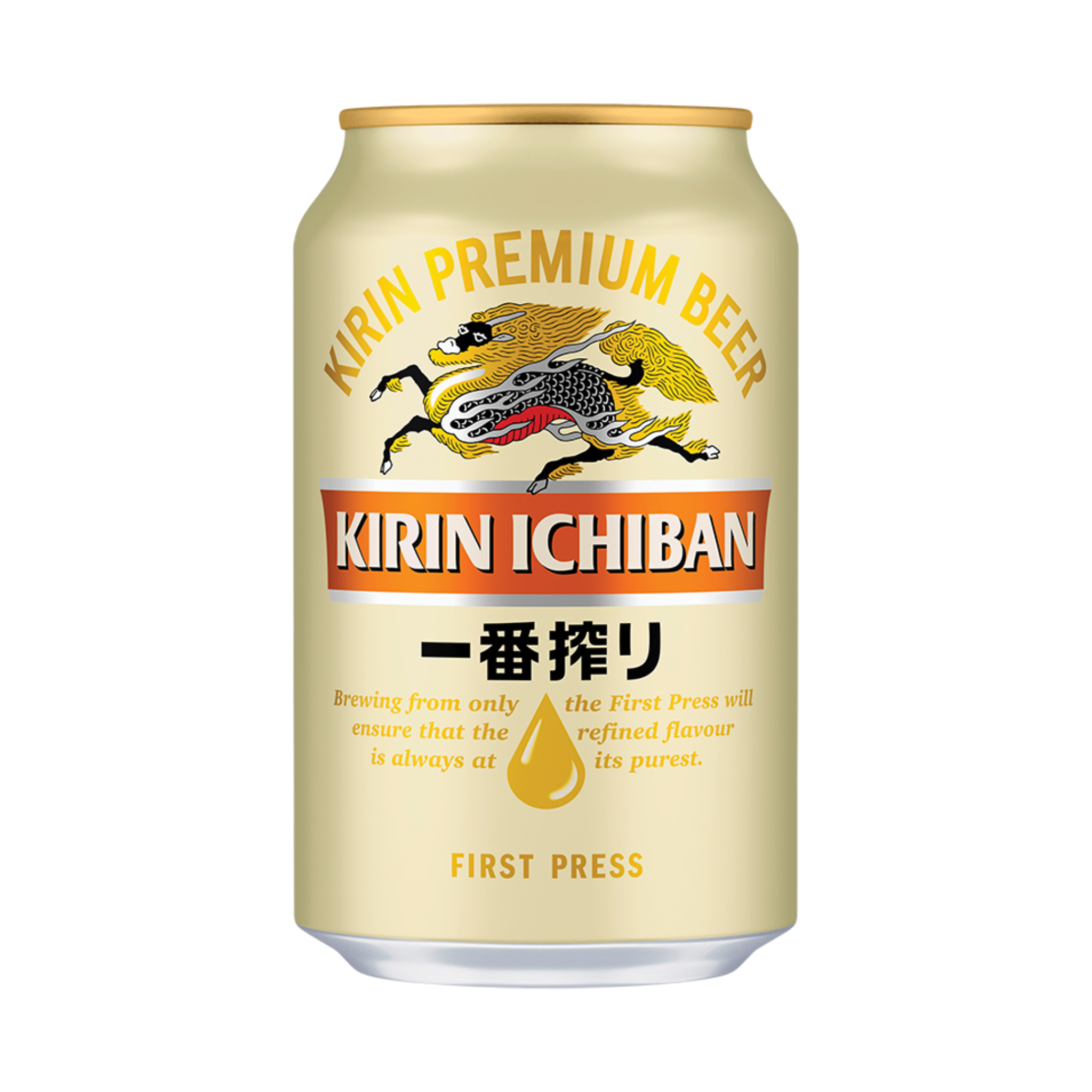Kirin Ichiban Bier, 5% vol, Dose - (inkl. 0,25 ⎠Einwegpfand)