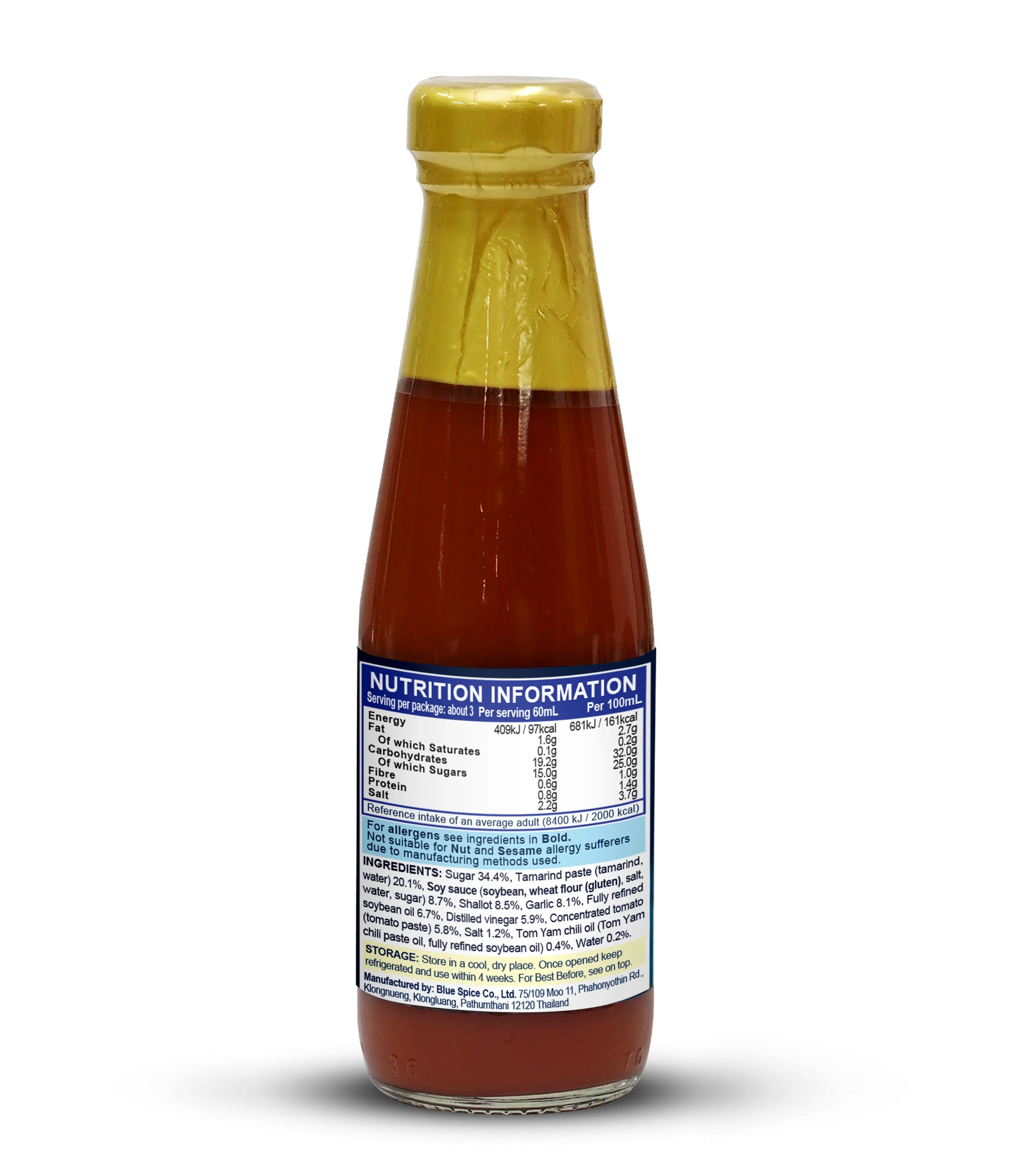 Blue Elephant Pad Thai Sauce 190 ml Ready-Made Pad Thai Sauce