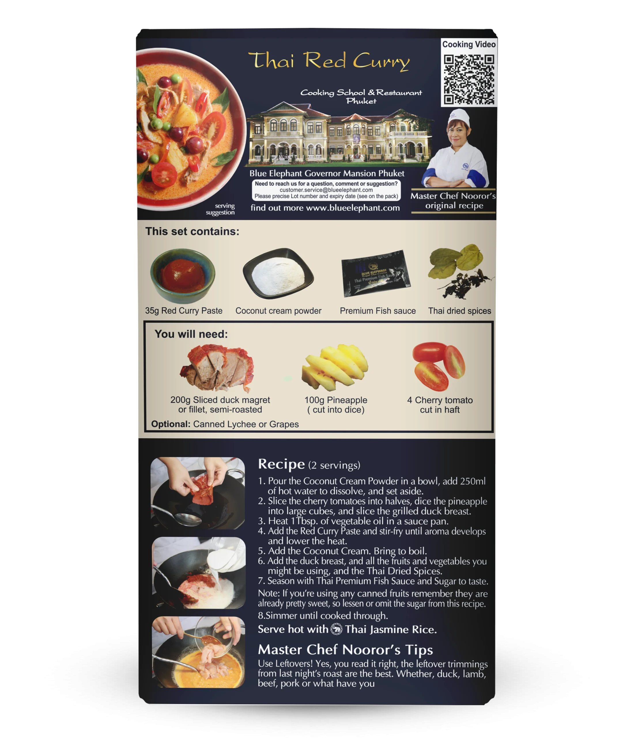 Thai Cooking Set Red Curry 95g