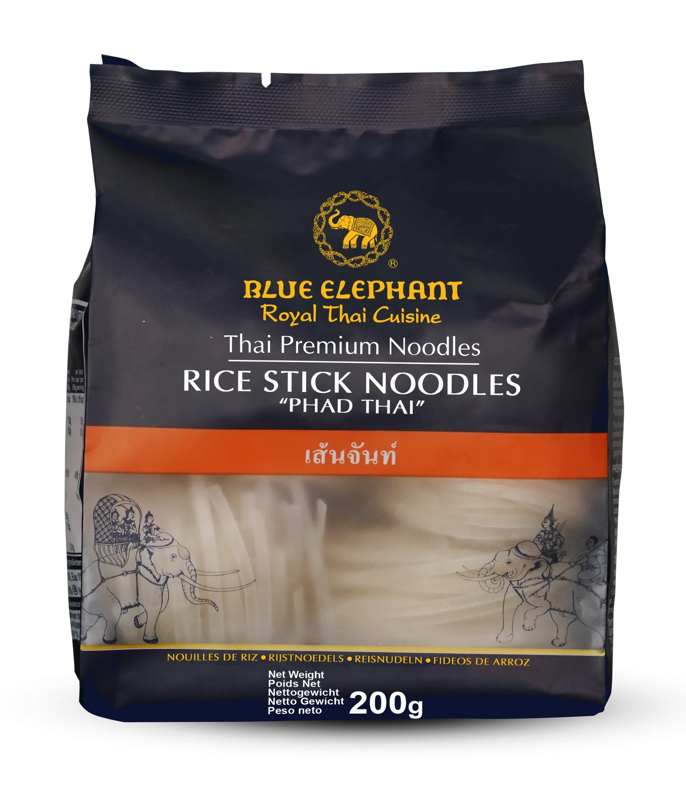 Blue Elephant Thai Premium Noodles Pad Thai 200 Gram Sen Chan