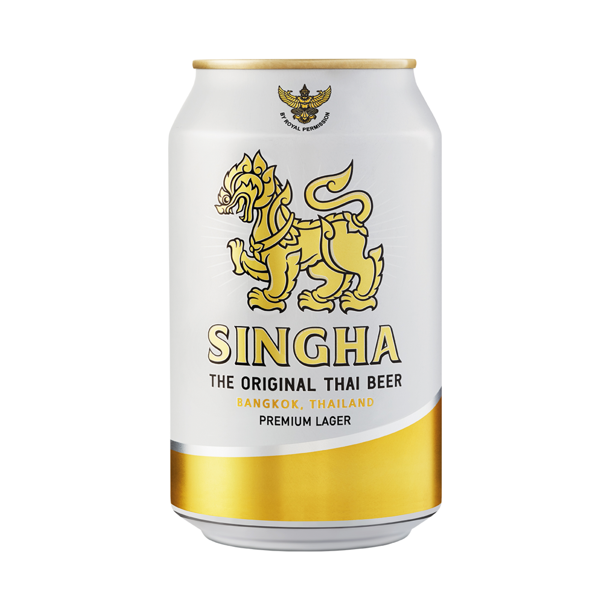Singha Beer, 5% vol, can - (incl. 0.25 € disposable deposit)