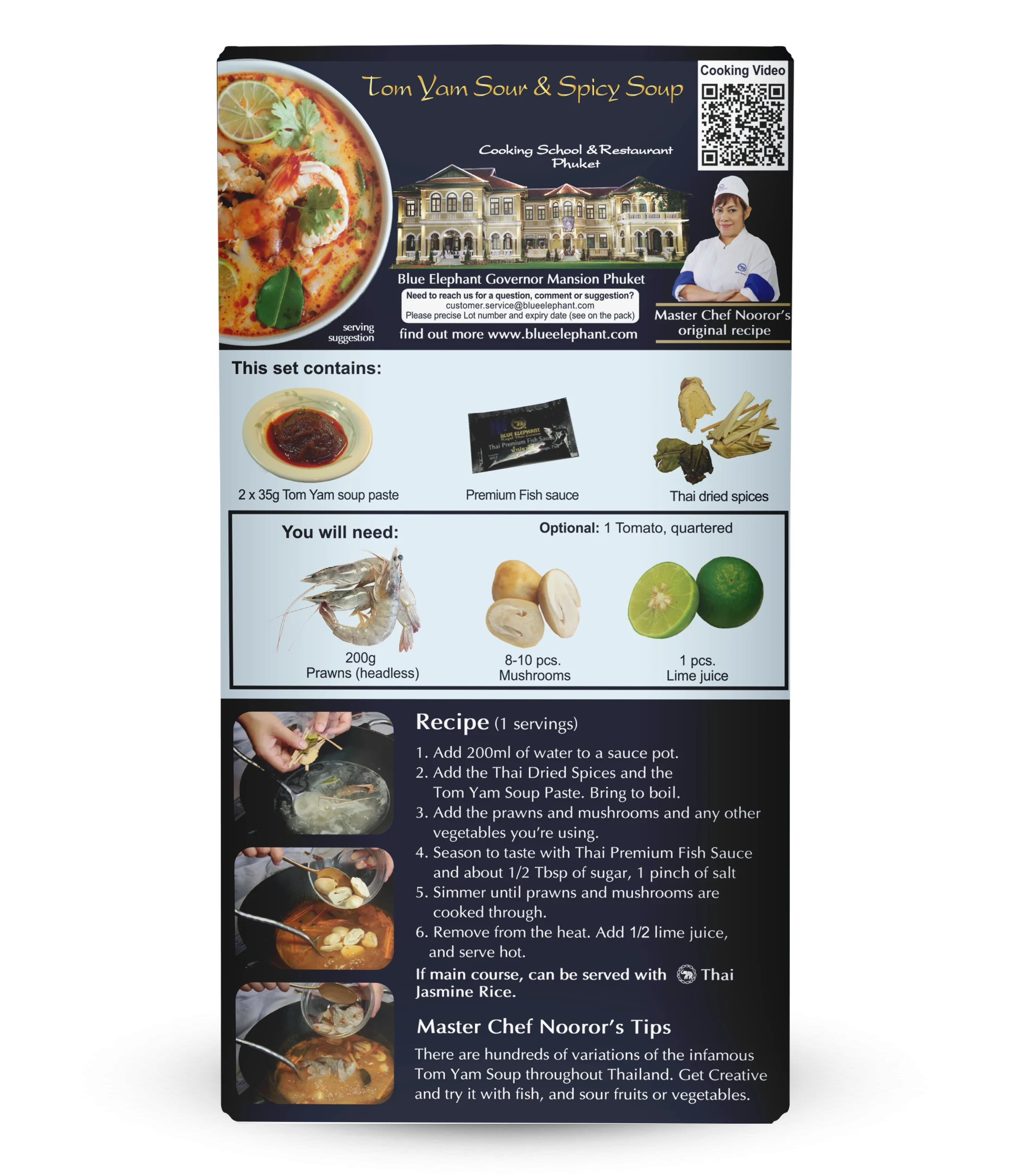 Thai Cooking Set Tom Yam Soup 90g