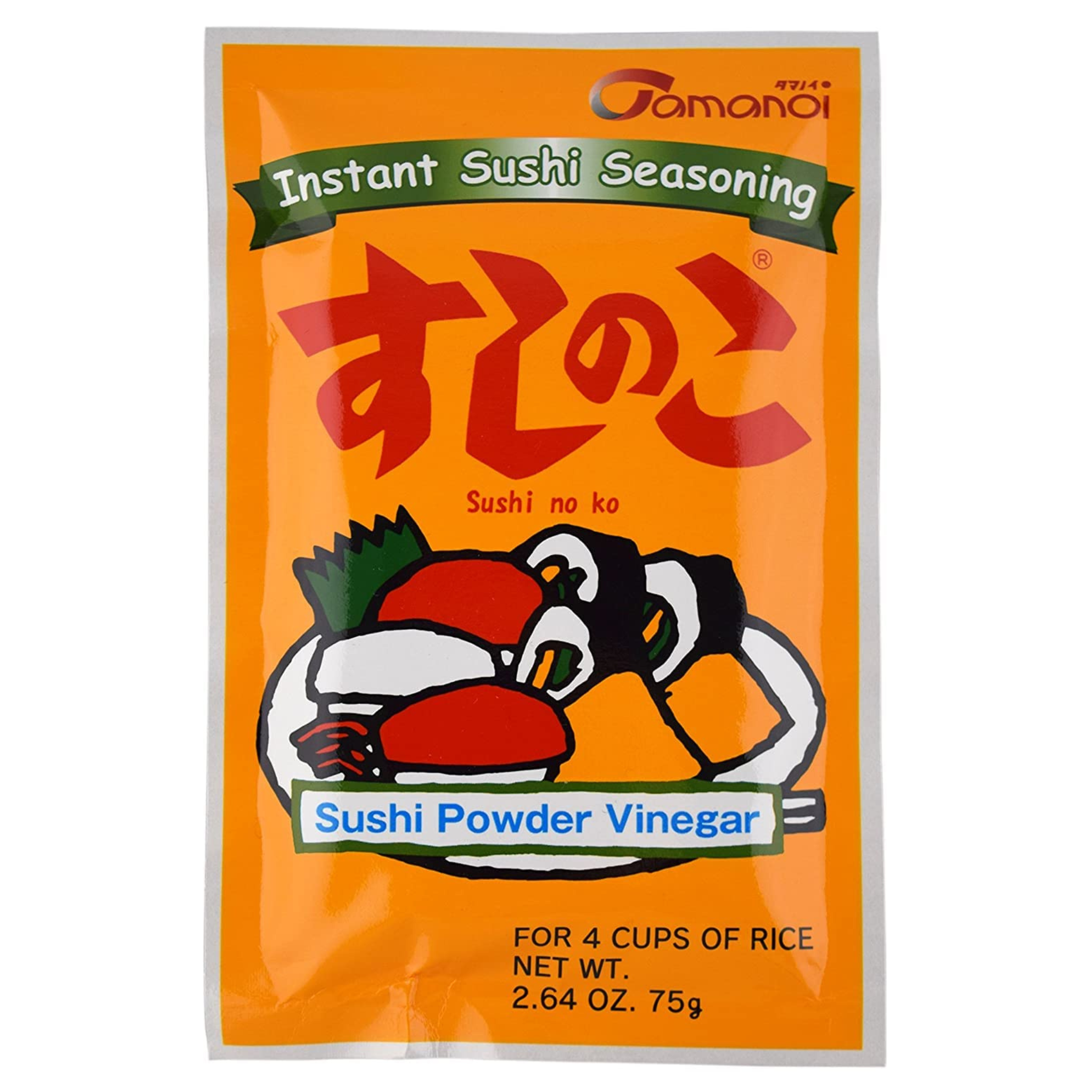 Tamanoi Sushi no Ko - Würzmittel für Sushi-Reis, Pulver - 75 g