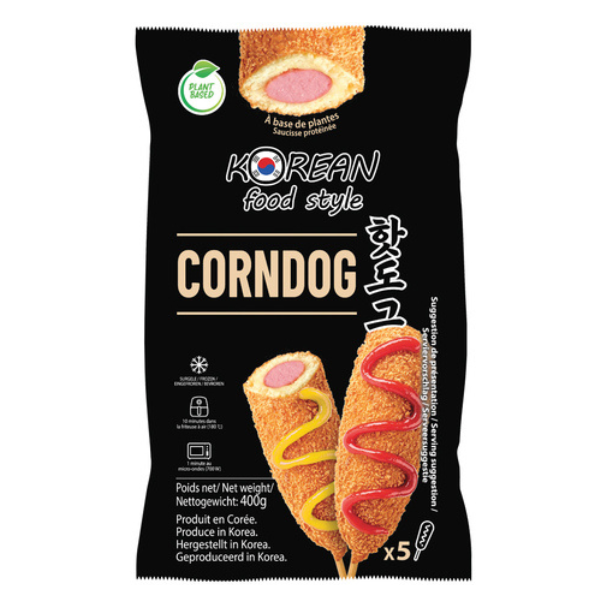 Corndog Auf Pflanzenbasis 400 g