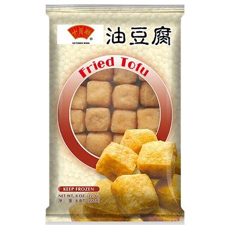 OCTOBER WING gebratener Tofu 227 g เต้าหู้ ทอด สำหรับ พะโล้ 📌Tiefkühlprodukt