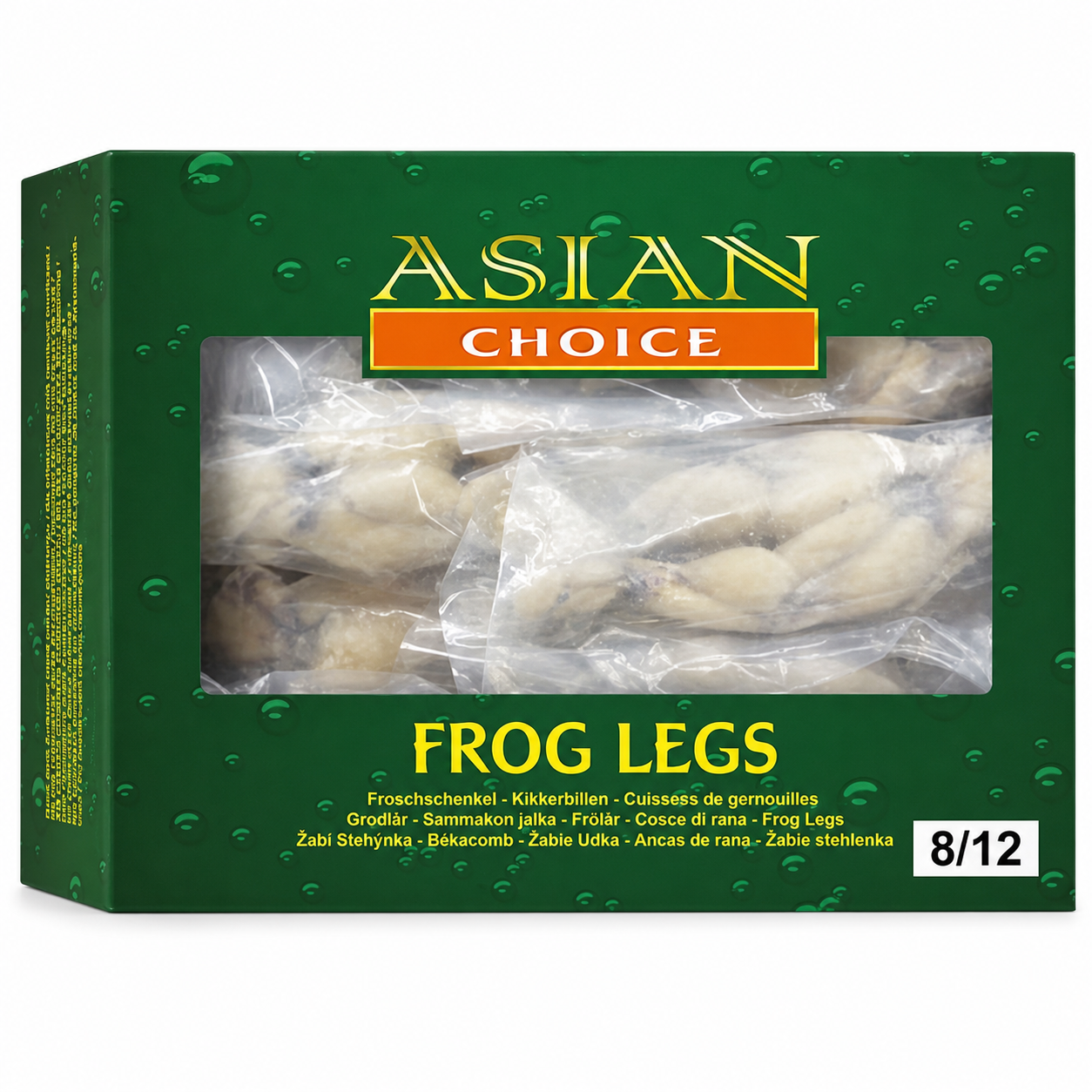 ASIAN CHOICE Froschschenkel 8/12 1 kg