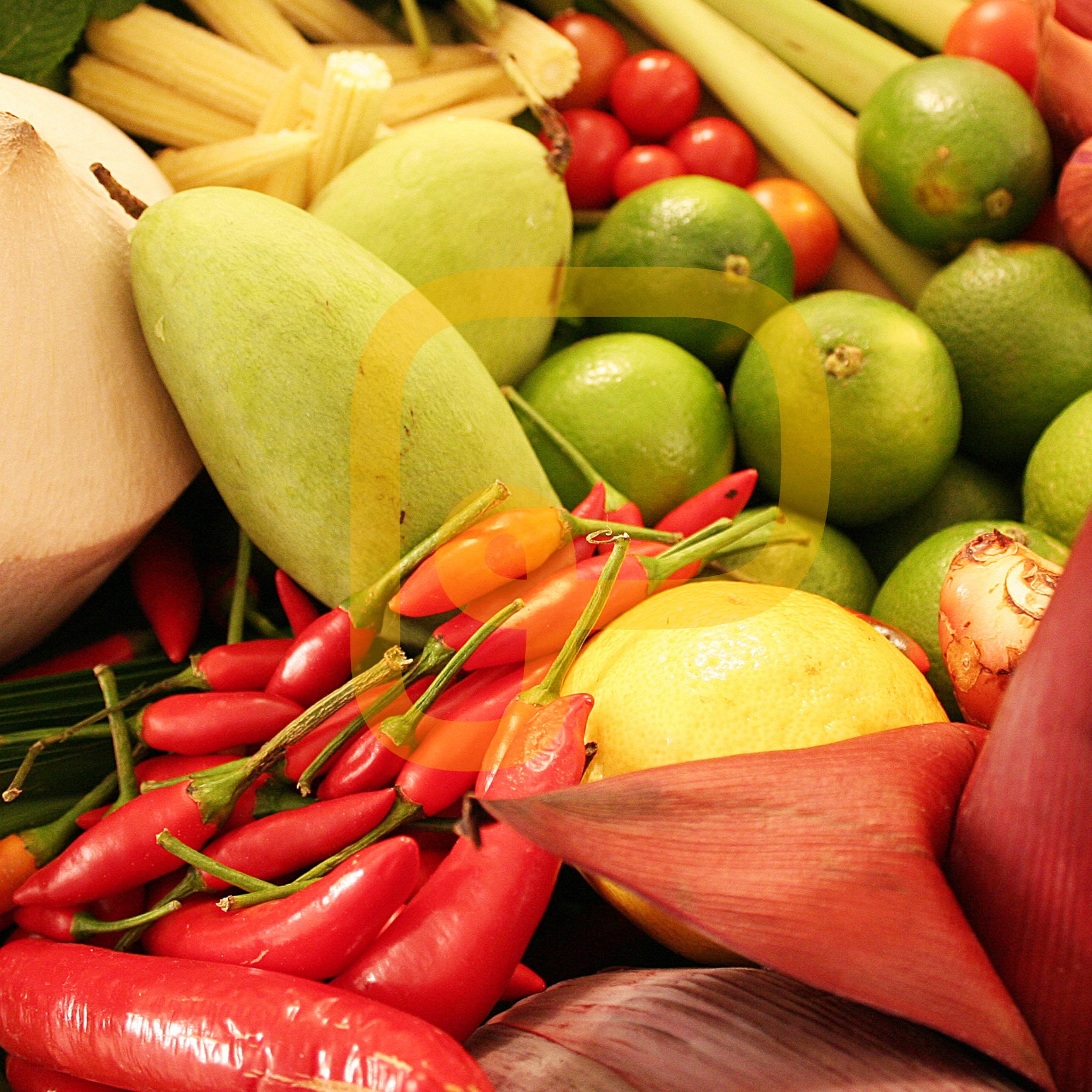 Gemüse und Obst der Wochen ผัก ผลไม้ ประจำสัปดาห์