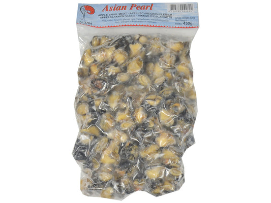 Asian Pearl Apple Snail Meat VP IQF 10% 500 gram หอยเชอร์รี่ 📍❄️Tiefkühlprodukte