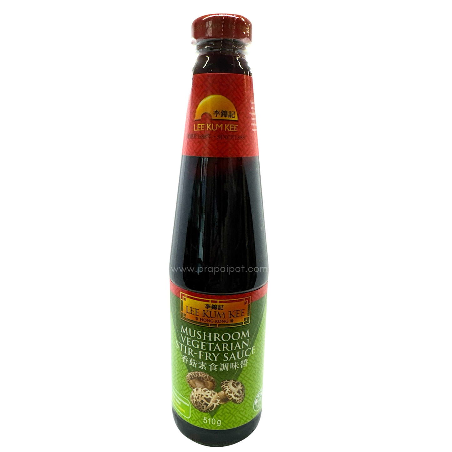 Lee Kum Kee Mushroom Vegetarian Stir Fry Sauce 510 Gram ซอสเห็ดหอม เข้มข้น