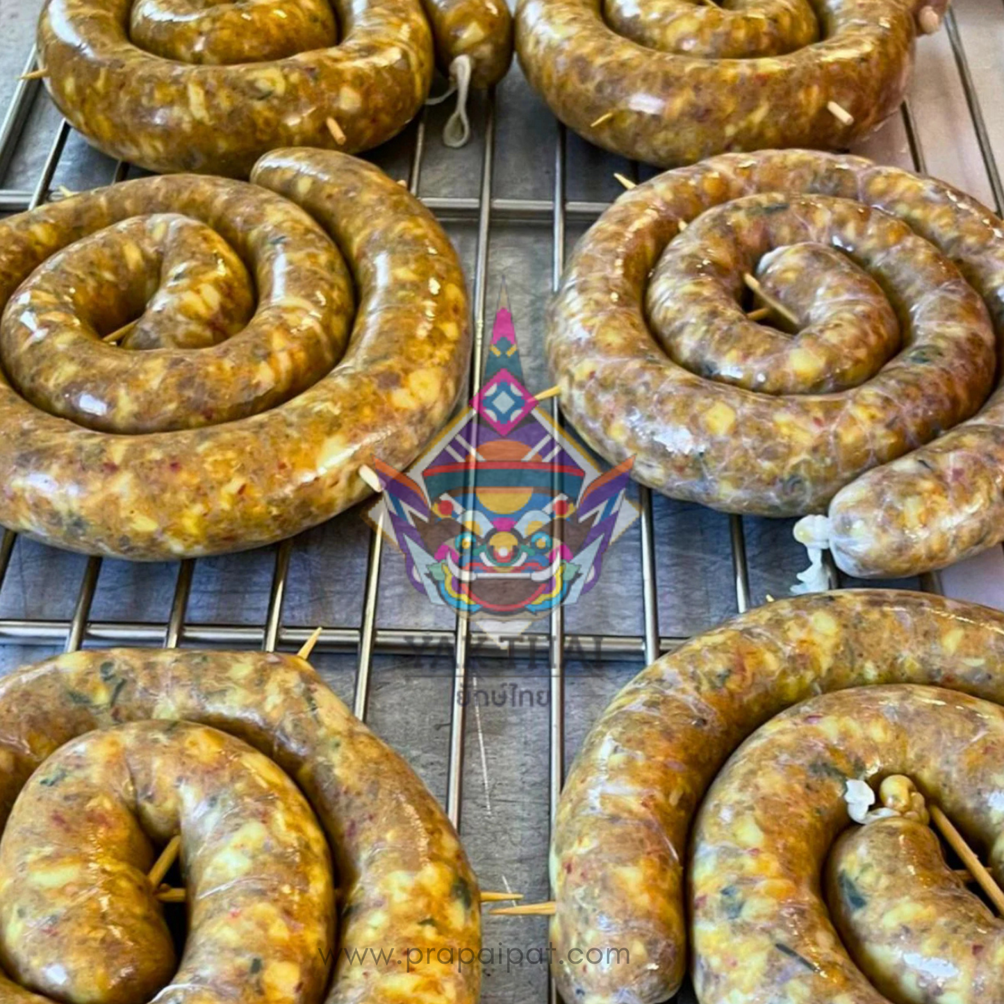 YAK THAI Brand SAI UA - NORTHAILÄNDISCHE GRILLWURST 250 Gram ไส้อั่ว ยักษ์ไทย ❄️📍📌 Tiefkühlprodukt