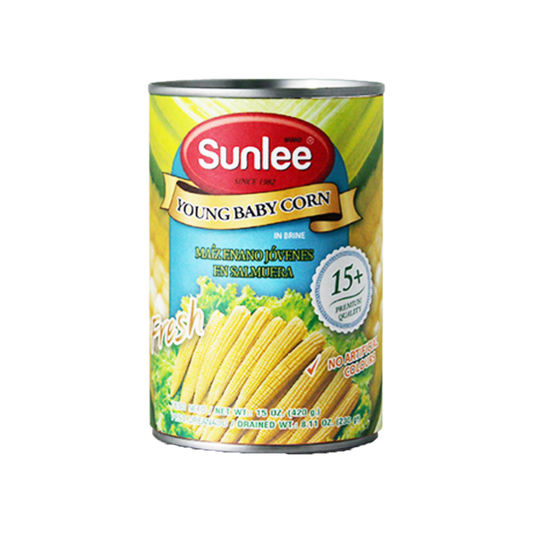 Sunlee – Baby Corn 15+ EO – 420g