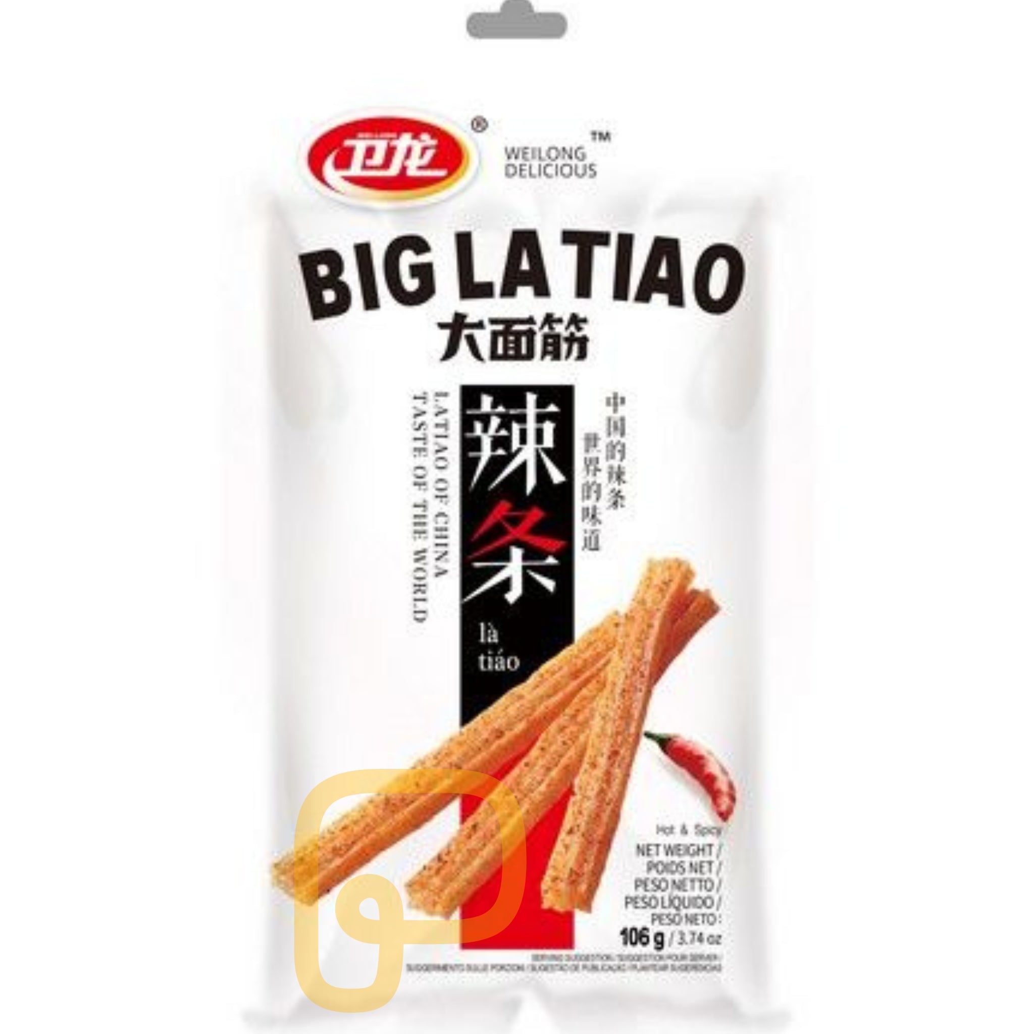 WEILONG Latiao Groß 106 g