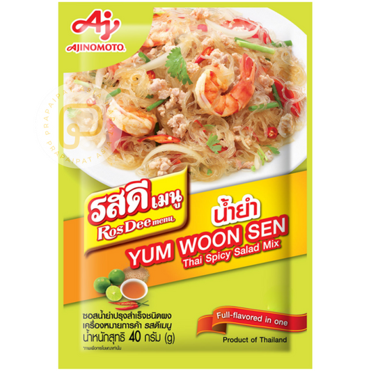 Rosdee Menu Yum Woon Sen (Thai Spicy Salad) Seasoning Powder 40 Gram