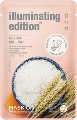 Verschiedene Gesichtsmasken von Mask On