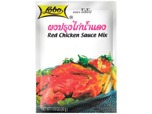 Lobo Red Chicken Sauce Mix 50 Gram