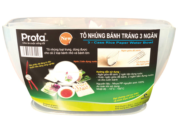 Prota Papper Prota Rice Paper Bowl 1 PC / ST Soaking Bowl for rice paper – prapaipat