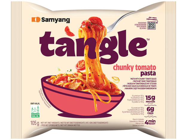 SAMYANG Tangle Pasta mit sauce