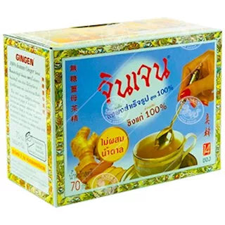 GINGEN Ginger Beverage Sugar Free 70g น้ำขิง