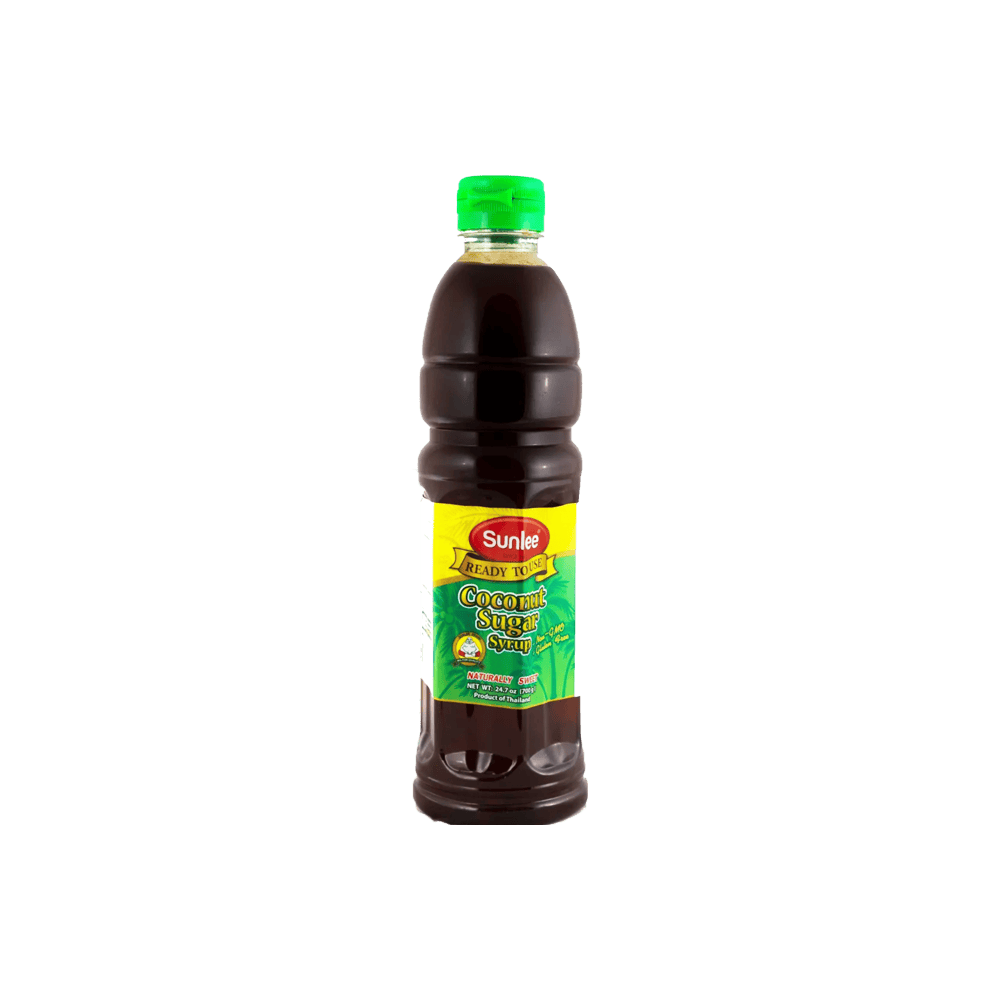 Sunlee Coconut Sugar Syrup 660 g น้ำตาลมะพร้าว น้ำตาลปี๊บ แบบ เหลว