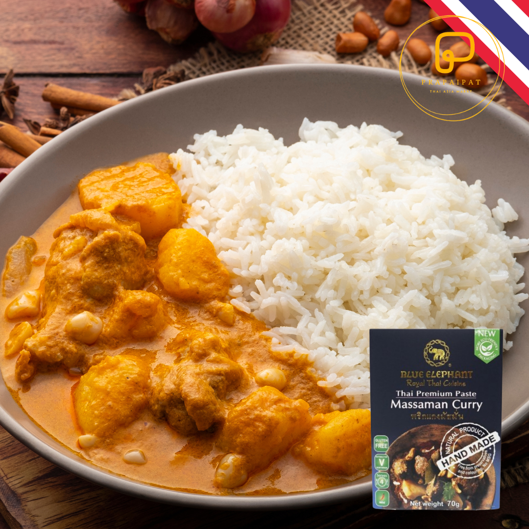 Blue Elephant Massaman Curry Paste 70 Grams