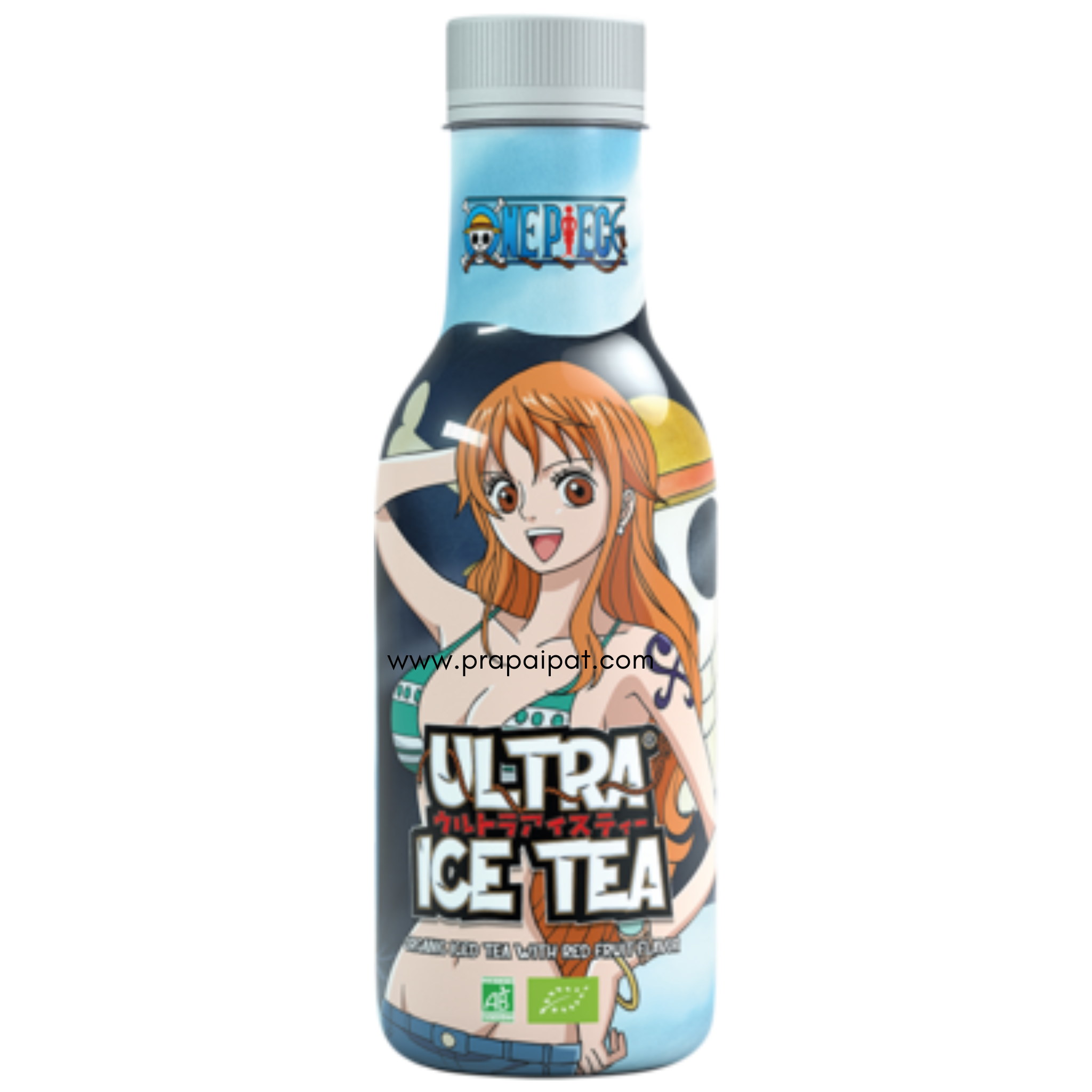 ULTRA ICE TEA Bio Eistee, One Piece Nami, Rote Früchte, inkl. DPG-Pfand 0,25 € - 500 ml