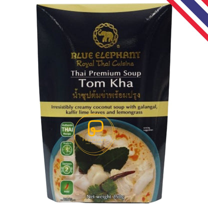 Blue Elephant Thai Premium Ready Kochsauce Tom Kha Suppe 250 Gram น้ำแกง ต้มข่า ปรุงสำเร็จ