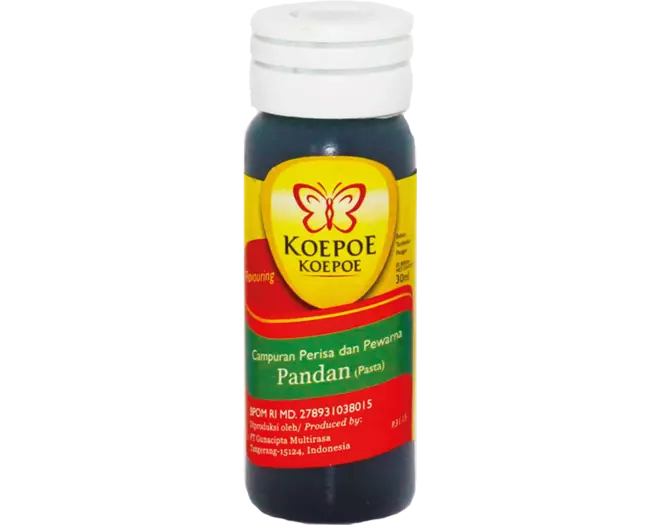 Koepoe Koepoe Pandan Flavoring สีและกลิ่น ใบเตย 25ml