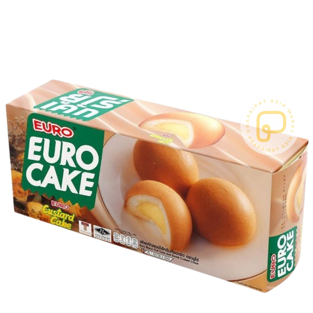 📌Best Before 20/02/2026 Euro Custard Cake (2 sizes)