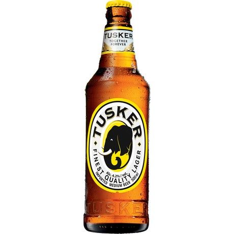 TUSKER  Bier 4,2% Vol. - Plato 10,05 - 500 ml