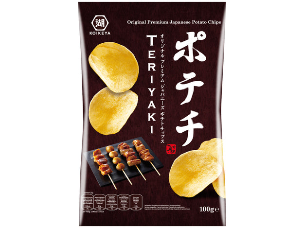Kartoffelchips Teriyaki Koikeya 100 g มันฝรั่ง ทอดกรอบ รส เทริยากิ