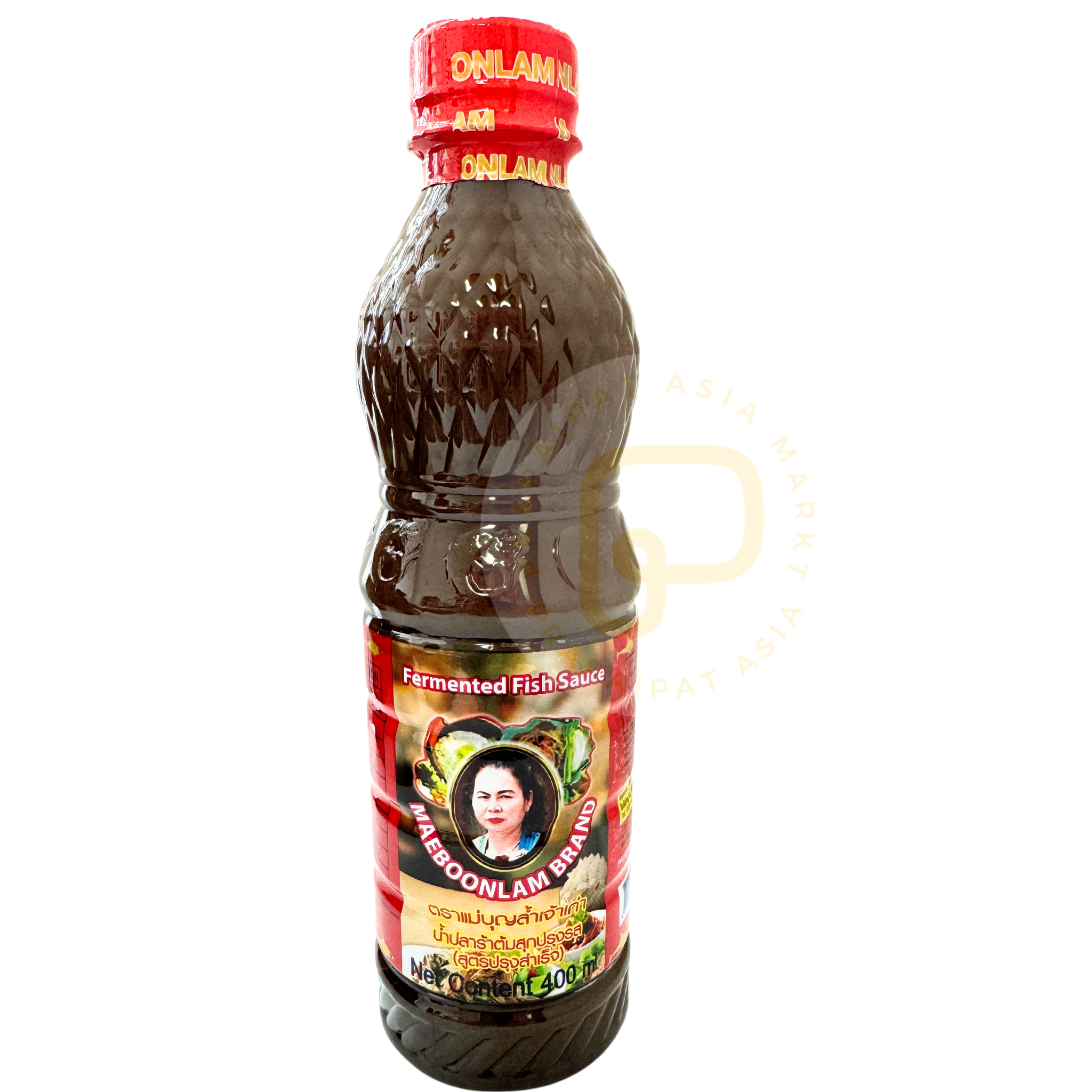 Mae boon lum Fermented Fish Sauce 400 ml น้ำ ปลาร้า ตรา แม่บุญล้ำ สูตรปรุงสำเร็จ