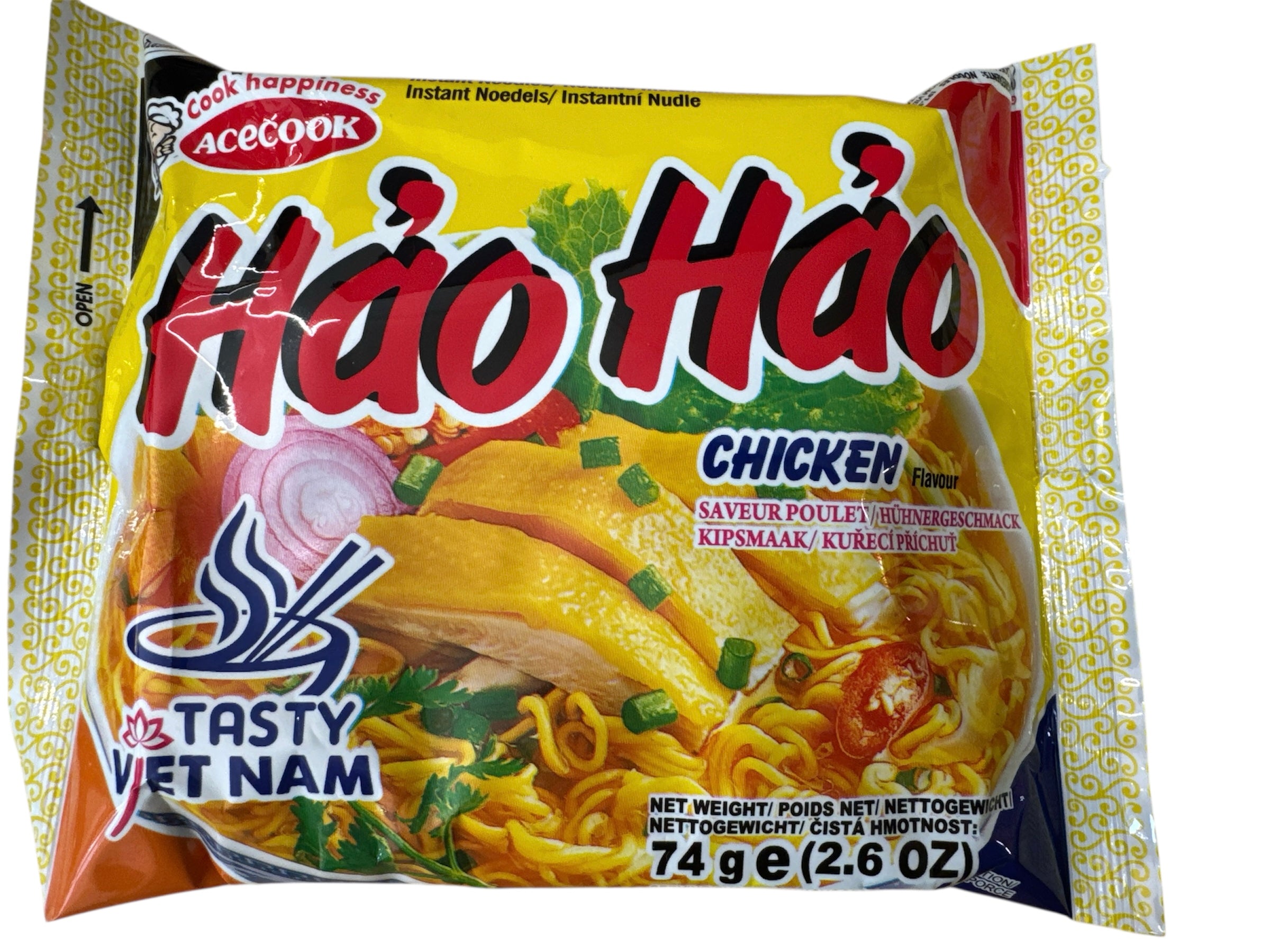 Cook Happiness Hao Hao instant noodle Chicken Flavor 74 g