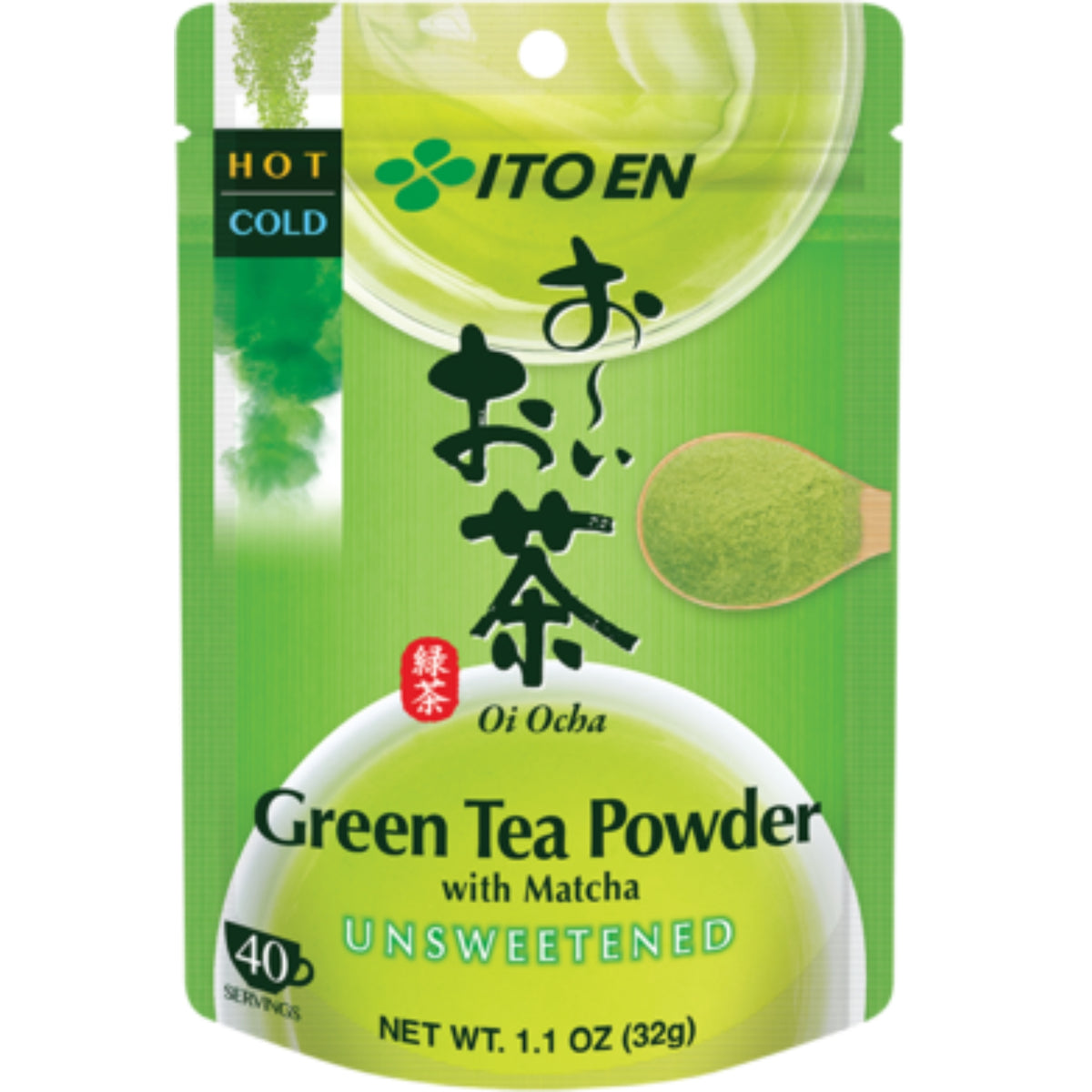 Powder Tea ITOEN Japan Instant Green Tea Powder with Matcha 32 gram – prapaipat